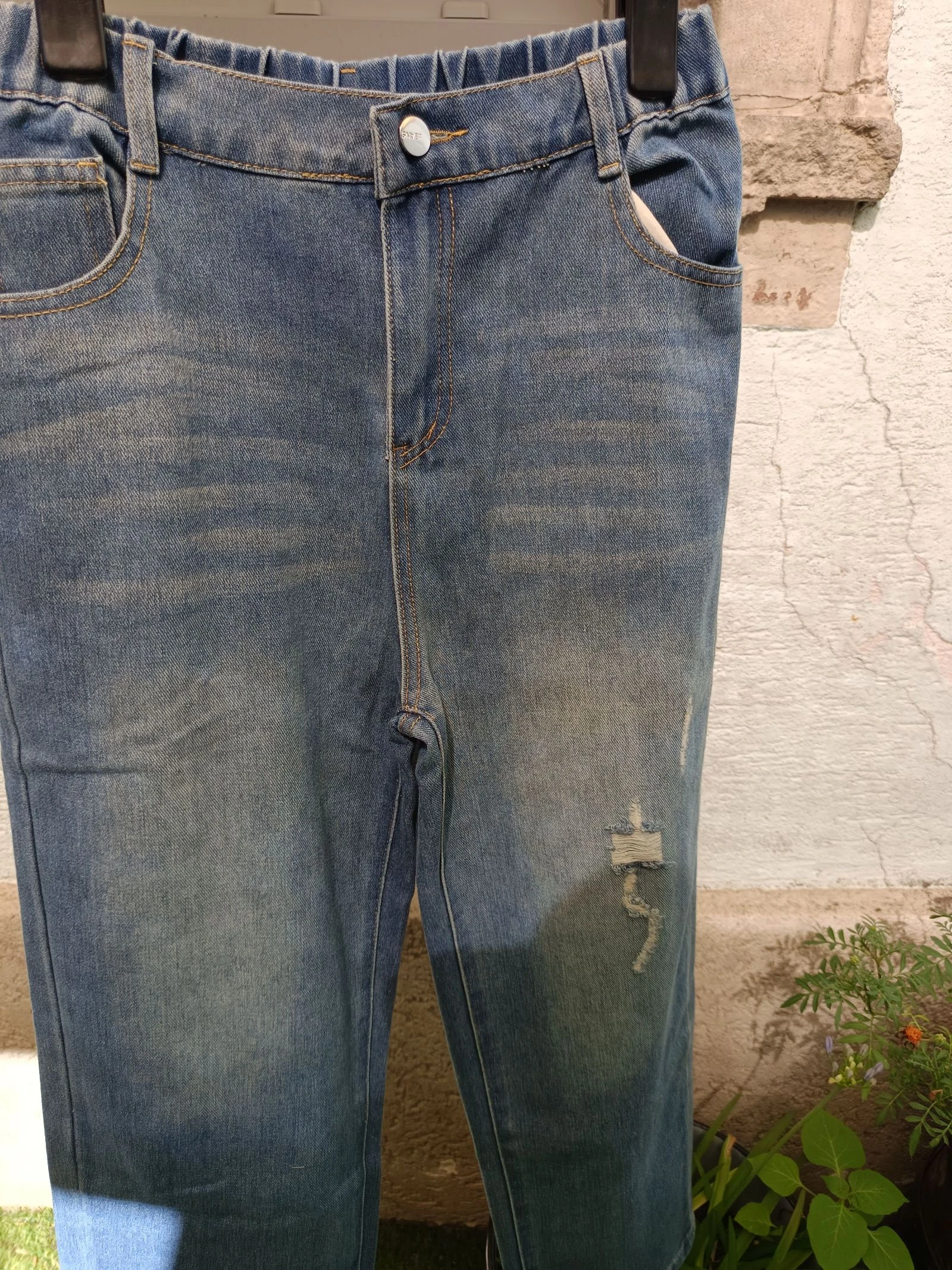 15-year-old wide jeans – photo 2